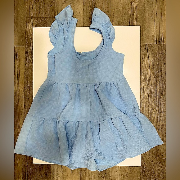 Light blue romper size Large - Picture 2 of 2